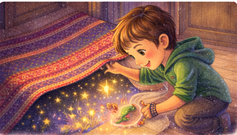 Das Geheimnis unter dem Teppich