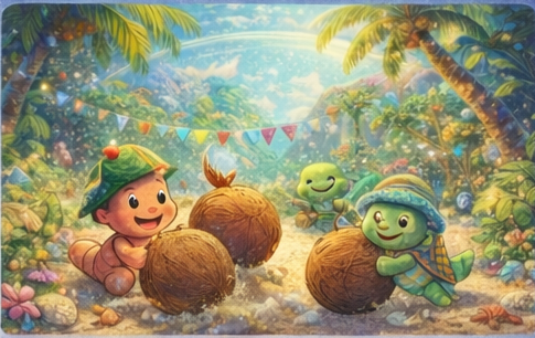 Die Kokosnuss-Überraschung