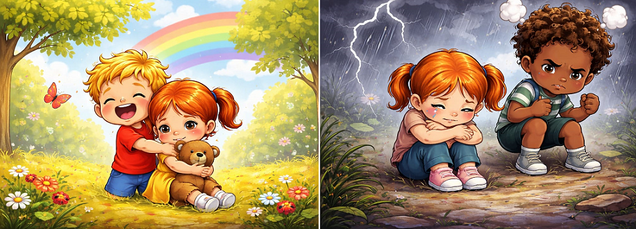 Geschichten über Gefühle