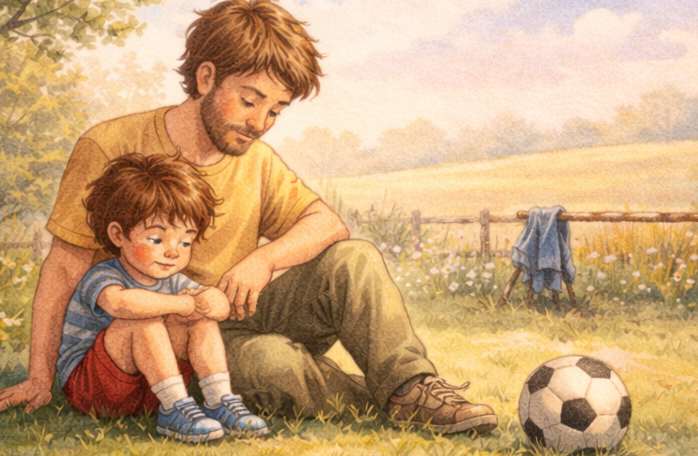 Luca und der Ball, der nicht ins Tor wollte