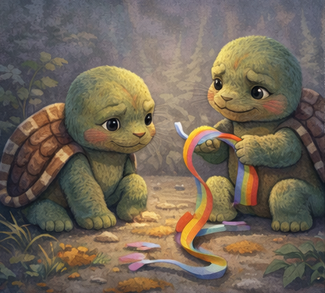 Sofie Schildkröte und das bunte Band