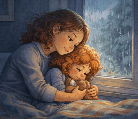 Hannah und der schwere Regentag