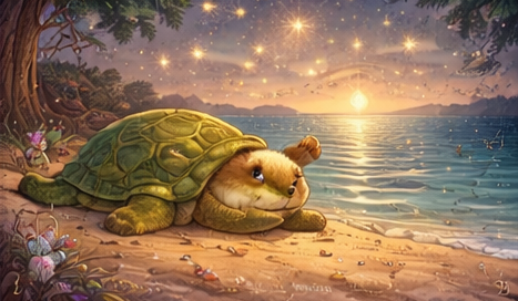 Die kleine Schildkröte