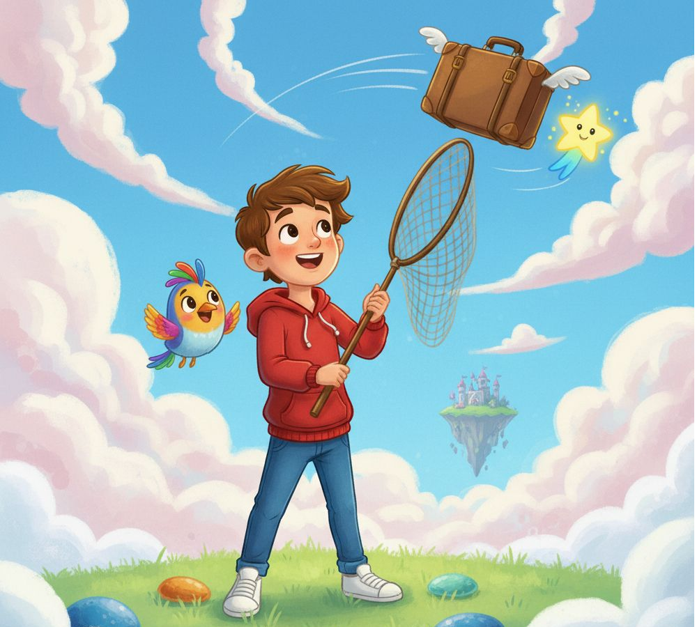 Ben und der fliegende Koffer