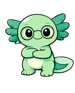 Der Lernolotl — mutig