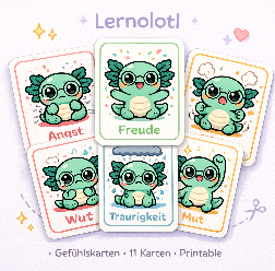 Lernolotl Gefühlskarten – neue Version